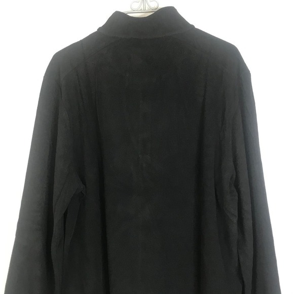 RAINS Men NWT Black 1/2 Zip Fleece Long Sleeve Shirt SZ XL - Picture 7 of 10
